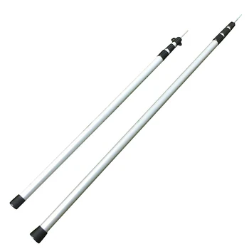 

2Pcs Adjustable 0.9 To 2. Outdoor Sun Shelter Support Rods Aluminum Awning Frames