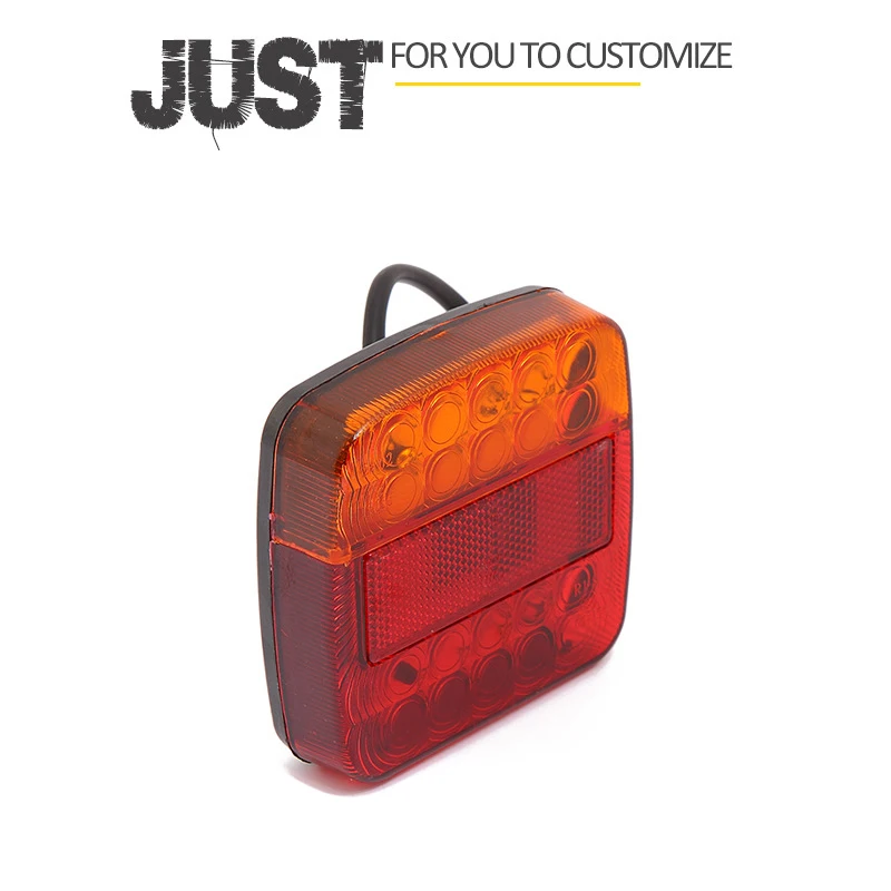Nlpearl 1pcs Car Light Assembly 26LED Rear Tail Light for Trailers Waterproof Stop Warning Lights For Car Truck Caravan ATV 12V