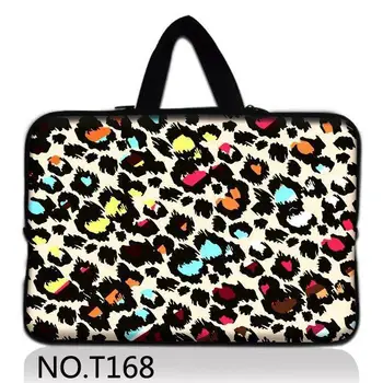 

Color Leopard Multi- size selection laptop bag neoprene Tablet Sleeve Case For 10"12"13"14"15"17" for Macbook HP Lenovo Men