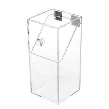 

Clear Acrylic Makeup Arrangement Storage Box Simple Design Transparent Desktop Cosmetic Brush Holder Organizer CaseHot