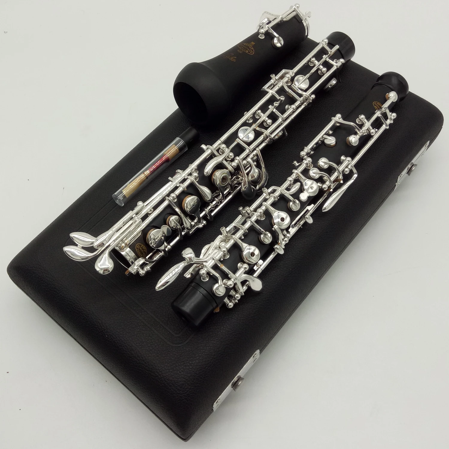 De Xin Oboe ORFEO Professional Bakelite Student Oboe C Key Musical Instruments With Case Reeds Accessories