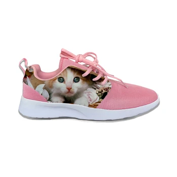 

Animals Cat Hot Funny Cute Pretty Kids Sport Running Shoes Novelty Fashion Casual Breathable Sneakers Gift Boys Girls Children