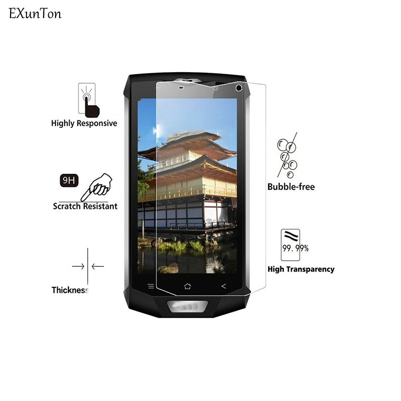 2 шт. закаленное стекло для BlackView 9600 A60 Pro MAX 1 BV5500 S6 BV6100 защитная пленка экрана