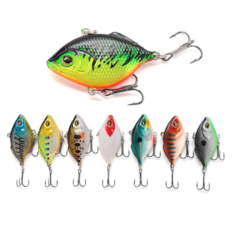 

2020 Fishing lure Sinking Vibration 4.5cm 8.6g Sink Action Minnow Fishing Lures Artificial Bait For Pike Fishing VIB