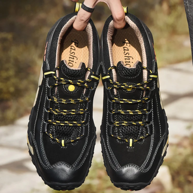Мужская Уличная походная обувь водонепроницаемые дышащие тактические армейские сапоги кроссовки для пустыни противоскользящие мужские ботинки для похода