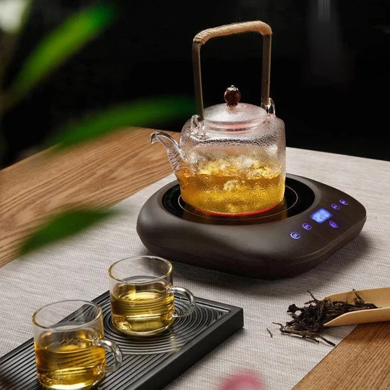 Coffee Heater Electric Tea Stove 1200W Electric Coffee Heater Stove Tea Maker Hot Cooker Plate Heating Furnace Electric Oven Machine Multicooker Smart Tea Stove