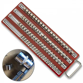 

High Quality 80P Socket Storage Tool Holder Tray For 1/4 3/8 1/2 Inch Drive Multifunctional 42 Cm X 15 Cm