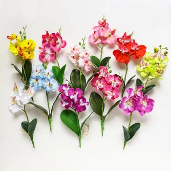 29cm Artificial Flowers Plants Home Garden Decor Wedding Garden Party Decoration Accessories DIY Fake Flores