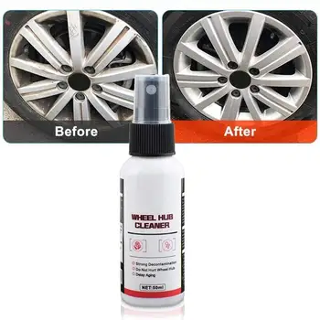 

Automotive 1PC 50ml Car Paint Wheel Iron Powder Rust Remover Auto Car Accessories Window Cleaner Car Cleaning Tire Rim Cleaner