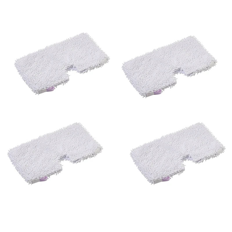 4Pcs Household Microfiber Replacement Cleaning Pads for Shark Steam