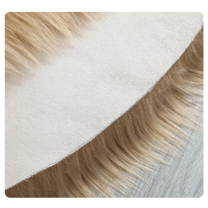 1 шт. имитация шерсти ковер Подушка для стула коврик спальни искусственная шерсть