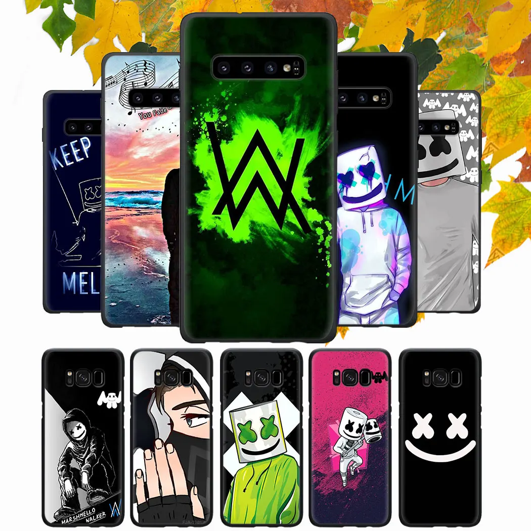 Мягкий силиконовый чехол для телефона Samsung A3 A5 A6 Plus A7 A8 A9 J6 Alan Olav Walker|Бамперы| |