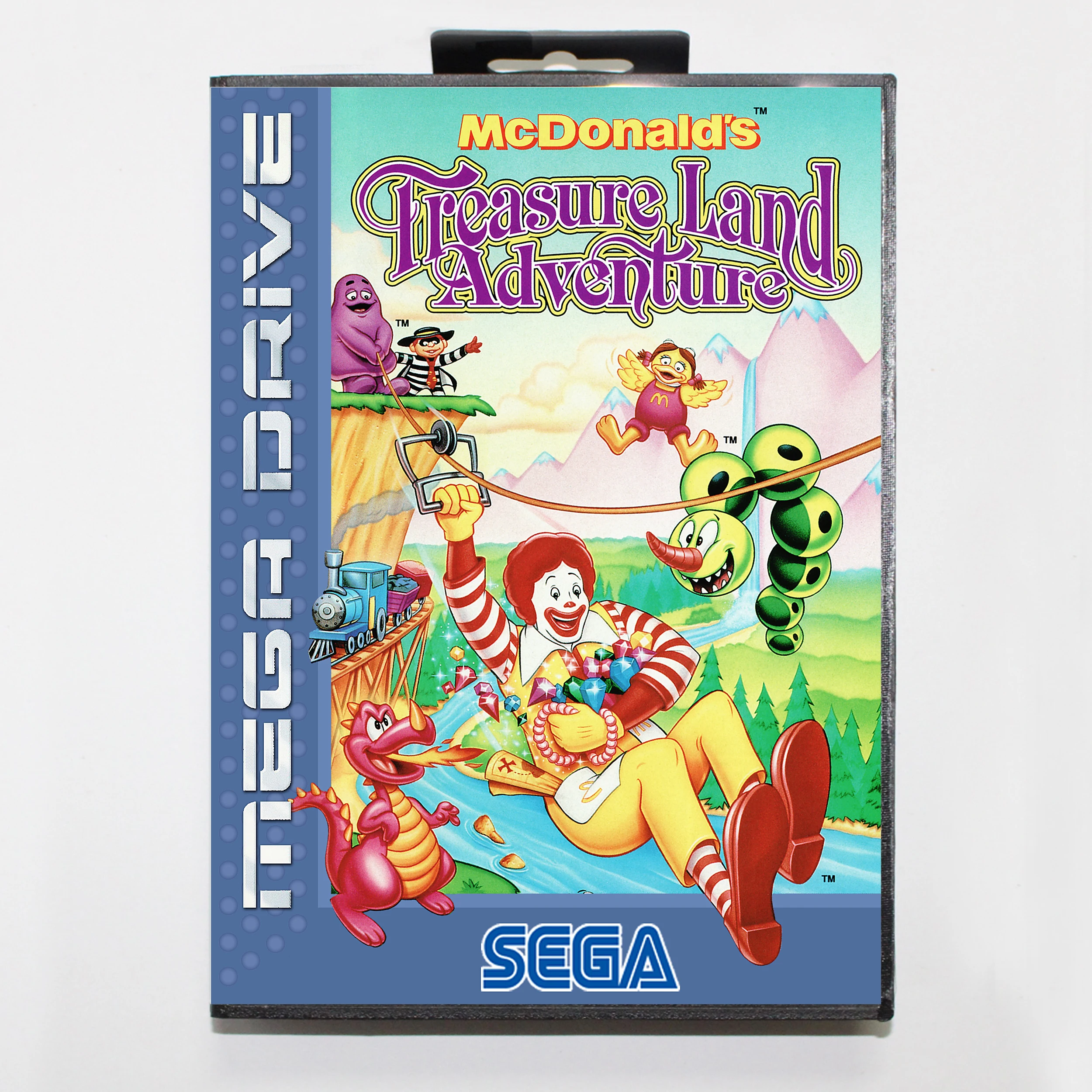 Игровая карта McDonald's Treasure Land Adventure 16-битная MD для Sega Mega Drive/ Genesis в розничной