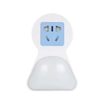 

NEWKBO 3 in 1 USB Charging and AC Outlet Supports Charging Night Light for Bedroom Hallway Kitchen