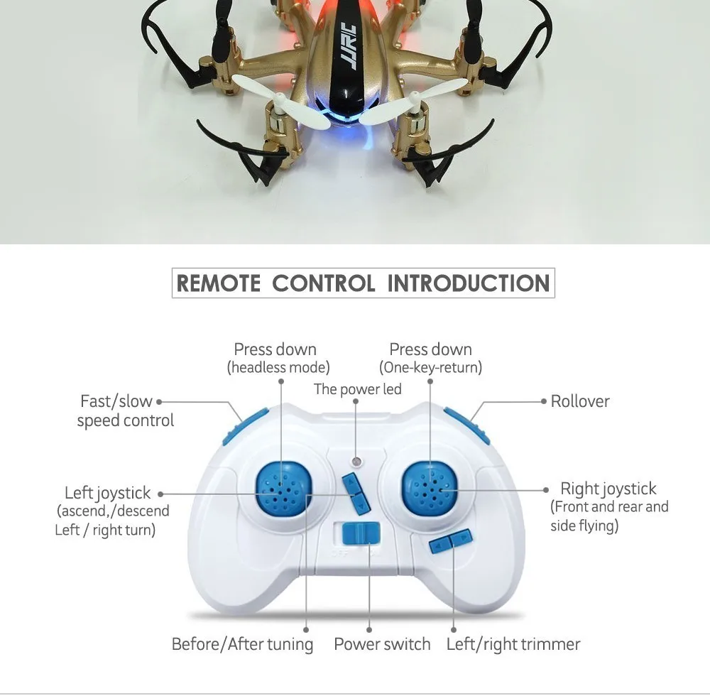 JJRC H20 мини Радиоуправляемый Дрон 6 осевой Дрон микро Квадрокоптеры профессиональные дроны безгонный режим гексакоптера Вертолет радиоуправляемые игрушки