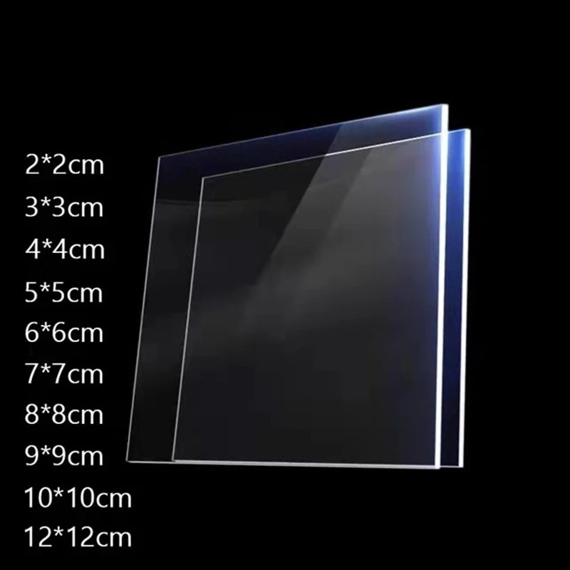 Portas duráveis do painel de perspex da placa transparente plástica do corte da folha de perspex do acrílico da espessura de 4mm e decoração do signage