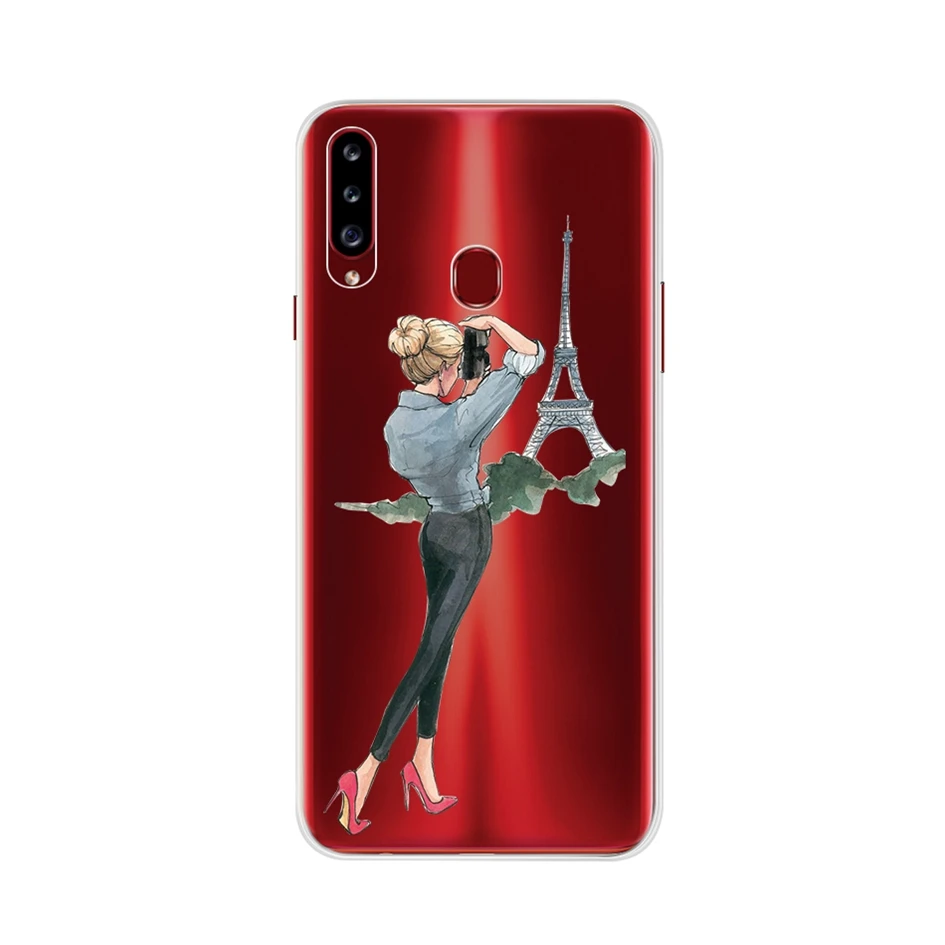 Темно-коричневый 6," чехол для samsung Galaxy A20S чехол A 20S силиконовый мягкий чехол для телефона из ТПУ для samsung A20S A 20s A207F A207 SM-A207F чехол - Цвет: Темно-коричневый