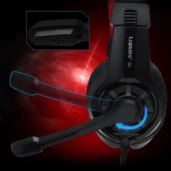 

Gaming Headset PS4 Headphone Game Earphones Wired Bass Stereo Casque with Microphone For PS4 New One Laptop Tablet Gamer
