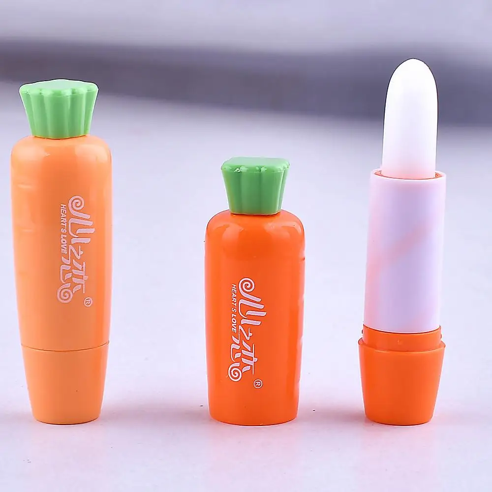 Горячая новинка настоящий натуральный морковный бальзам для губ Витамин С Желейный бальзам для губ стойкий увлажняющий мужской и wo мужской бальзам для губ - Color: vc
