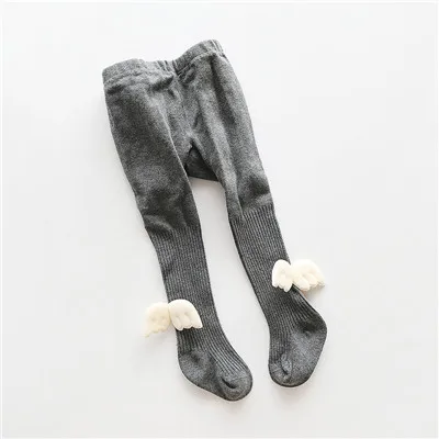 815 deep grey Хлопковые колготки для маленьких девочек осенне-зимние плотные колготки для девочек Теплые детские чулки колготки для маленьких девочек детские колготки для девочек - Цвет: 815 deep grey