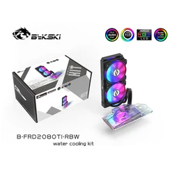Bykski – Kit de refroidissement de liquide, cpu AIO, pour NVIDIA RTX 2080Ti/B FRD2080TI RBW/2080 founder Edition, VGA, tout en un, 2070/2060 