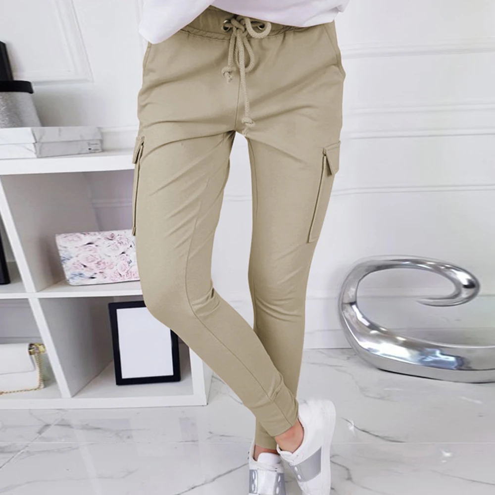 2020 Women Cotton Pants Short Pants Capris Casual Loose Elastic Waist Female Plus Size Summer Calf-length Women Pants 2020 Women Cotton Pants Short Pants Capris Casual Loose Elastic Waist Female Plus Size Summer Calf-length Women Pants