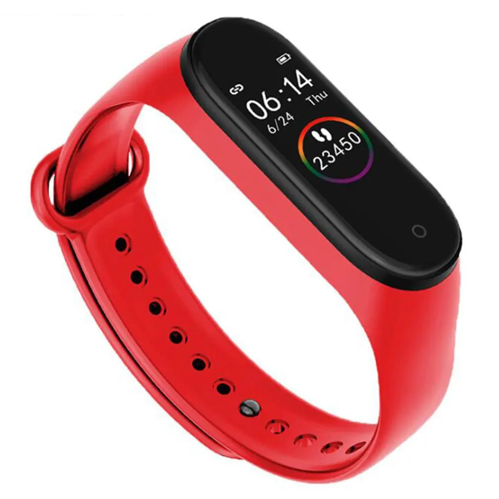 

Waterproof Pedometer M4 Smart Bracelet Message Remind health Monitoring Sport Wrist Band Wristband Watches