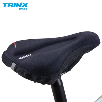 

Trinx Memory Foam Bicycle Saddle Cover Unisex Soft Comfortable Bike Cushion Saddle Pad MTB Road Bike Seat Cover