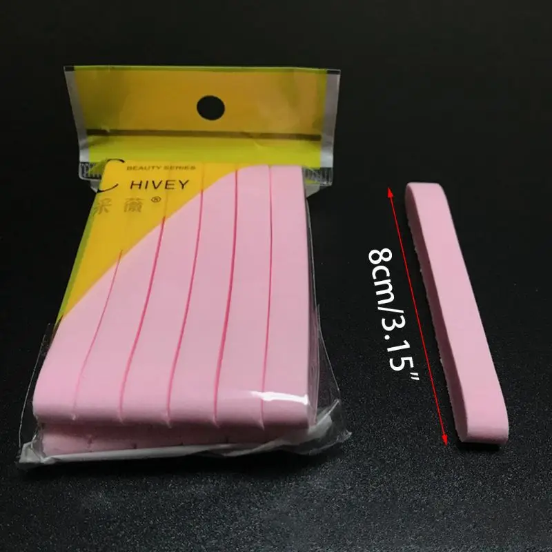 12 Pcs/bag Compressed Strip Shape Washing Face Puff Foaming Seaweed Massage Cleansing Sponge Beauty Tools
