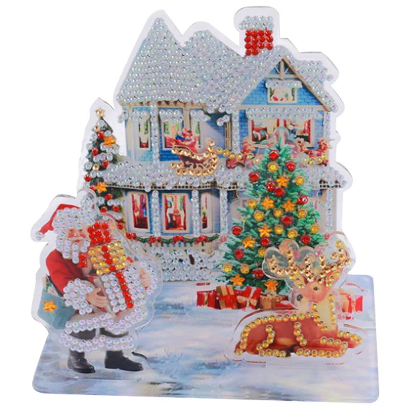 New 3D Children's Puzzle DIY Three-Dimensional Diamond Painting Manual Spell | Дом и сад