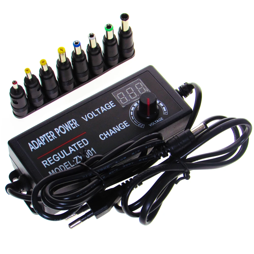 adjustable power supply chargers DC 1-36V AC100-240V Converter adapter switching 