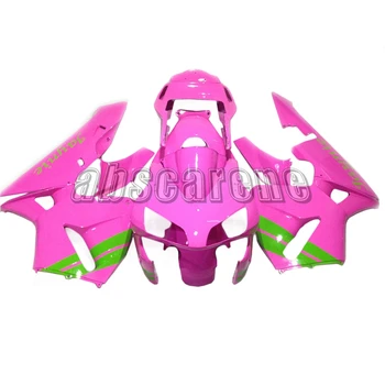

Complete Fairings for Honda CBR600RR F5 2003 2004 CBR 600 RR F5 03 04 Injection ABS Plastic Bodywork Light Pink Green Cowlings