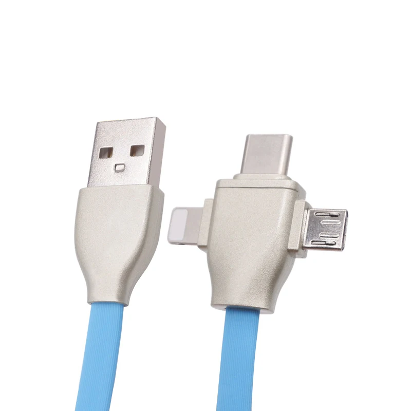 3 в 1, 3 в 1, USB кабель для мобильного телефона, Micro usb type-C, зарядный кабель для iPhone, SAMSUNG, XIAOMI, HUAWEI, зарядный кабель, шнур