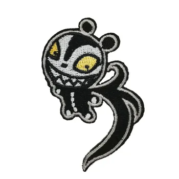 

Nightmare Before Christmas Jack Skellington Sugar Skull Embroidered Iron On Patch Sew on applique