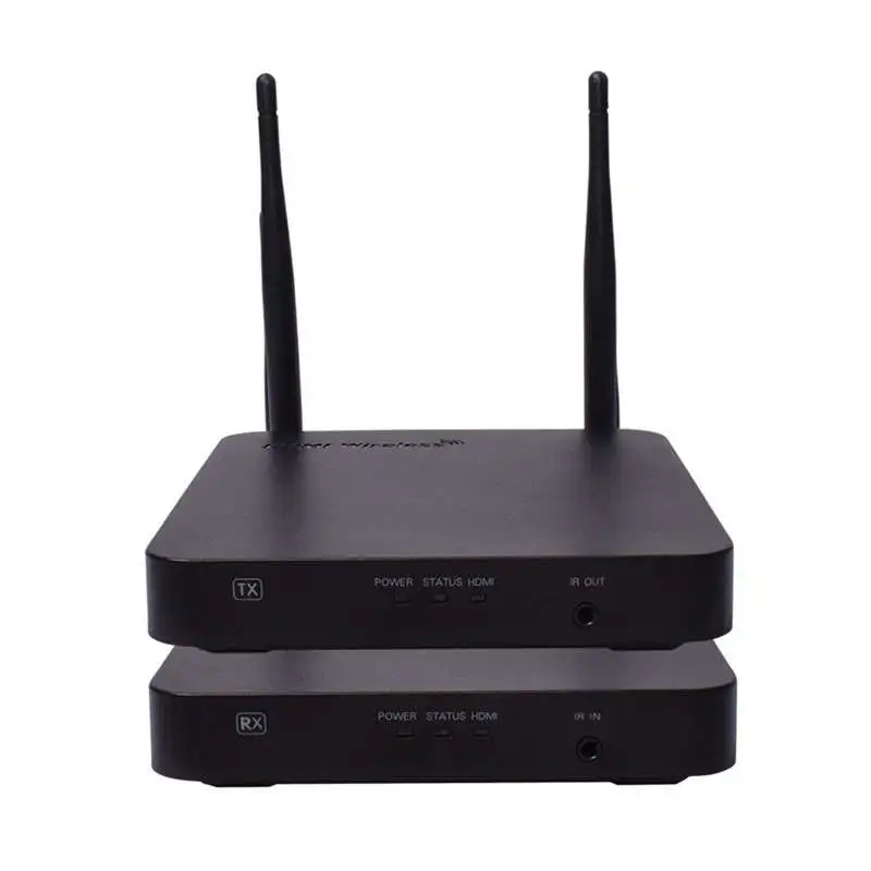 

HFES Hdmi Wireless Extender 100M 2.4Ghz/5Ghz Hd 1080P 1.3 3D Wifi Hdmi Sender Transmitter Receiver Support Hdcp1.4 Hdtv Eu Plug