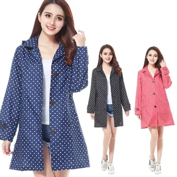 

Long Waterproof Rain Coat Ladies Raincoat Poncho Jacket Rainwear Windbreaker Girls Rain Coat Adult Motorcycle Rain Gear L