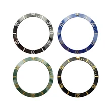 38 мм высококачественный керамический ободок вставки для 40 мм дайверов мужские часы заменить аксессуары [Черный; синий; Зеленый]