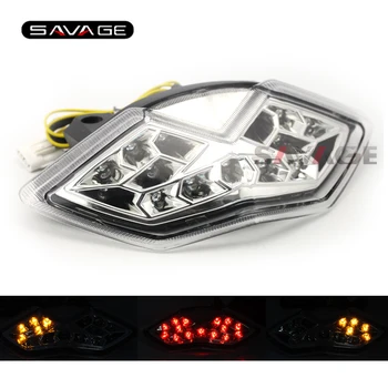 

For KAWASAKI KLE650 KLE 650 VERSYS 2010-2015 11 12 13 14 Motorcycle Integrated LED Tail Light Turn signal Blinker Lamp Clear