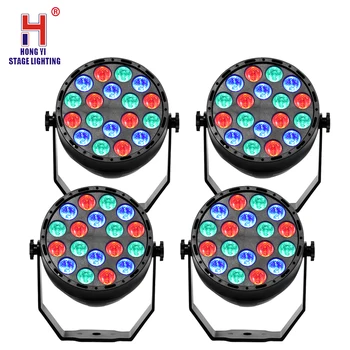 

Dj Lights 18X3W Par Led Wash Disco Light For Wedding Birthday Party Led Par Stage Light (4Pcs/Lot)
