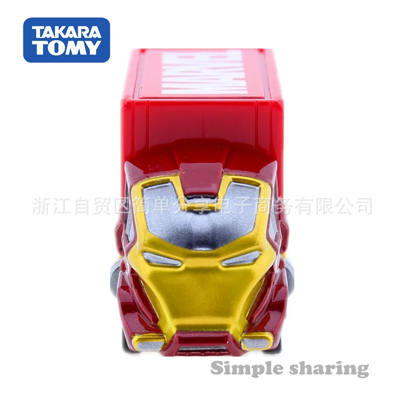 Tomy TOMICA Tomica сплав модель автомобиля детская игрушка Marvel изображение Мелодия Железный человек грузовик