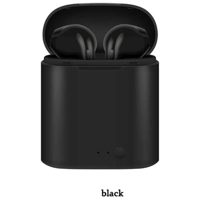 I7s TWS беспроводные наушники стерео вкладыши Bluetooth наушники для iPhone 11 Redmi Note 7 8 Pro все смартфон с зарядным устройством