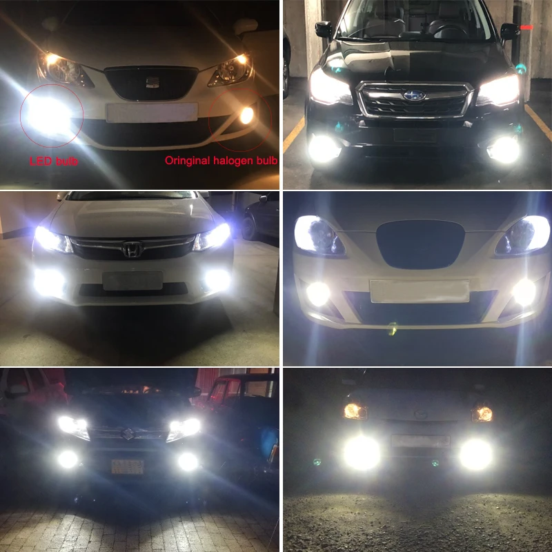 P13W SH24W светодиодный светильник для Mazda CX5 CX 5 2013 2014 2015 DRL дневный ходовой белый