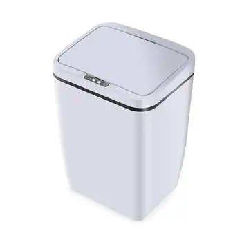 

New 12L Intelligent induction Motion Sensor Kitchen Trash Can Sensor Automatic Touchless Electric Waste Garbage Bin with Cover