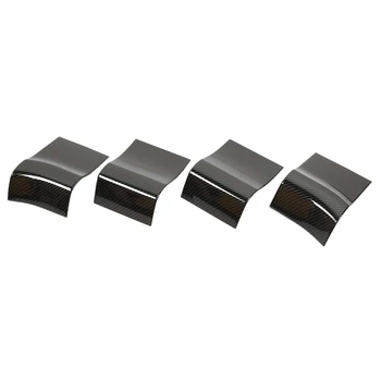 

for Ford F150 2015-2020 Car Carbon Fiber Inner Door Handle Panel Cover Trim Kit Accessories for Raptor 2018 2019