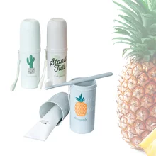 Портативный держатель для зубных щеток Для Путешествий, Походов, Кемпинга, кепка для зубных щеток, защитный чехол для хранения, милая коробка, аксессуары для ванной комнаты