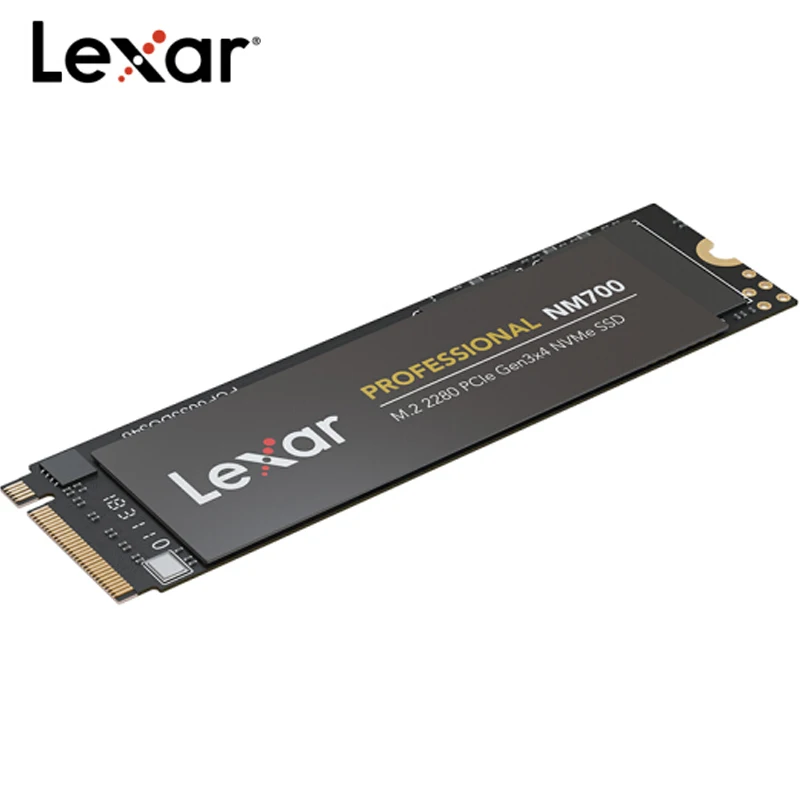 Твердотельный накопитель Lexar 256 ГБ SSD NVMe PCIe Gen3x4 NM700 M.2 2280 TLC HDD 512 1 ТБ Внутренний