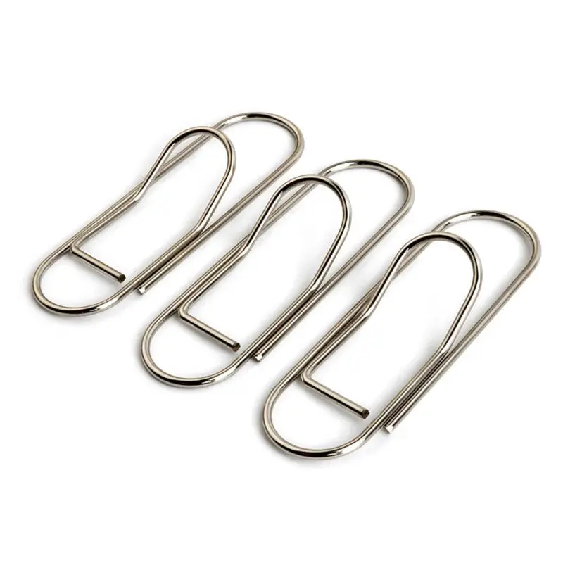Pen Clips 25Pcs Stainless Steel Pen Holder Clip for Notebook Journals Paper Office Supply