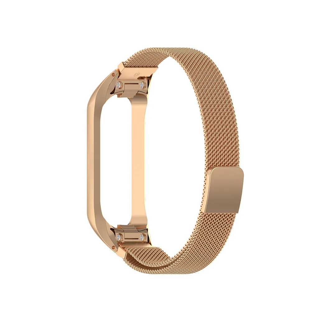 for samsung galaxy fite sm-r375 milanese smart watchband strap