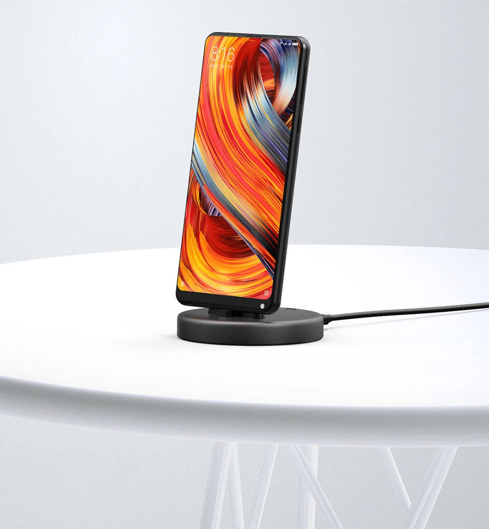 Xiaomi Panki телефон зарядная подставка тип-c 18 Вт Быстрая зарядка держатель поддержка зарядки для huawei держатели Настольный телефон