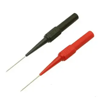

Hot 1set Auto Oscilloscope Acupuncture Tools Car Multimeter Test Lead Extention Back Piercing Needle Tip Probes Tool